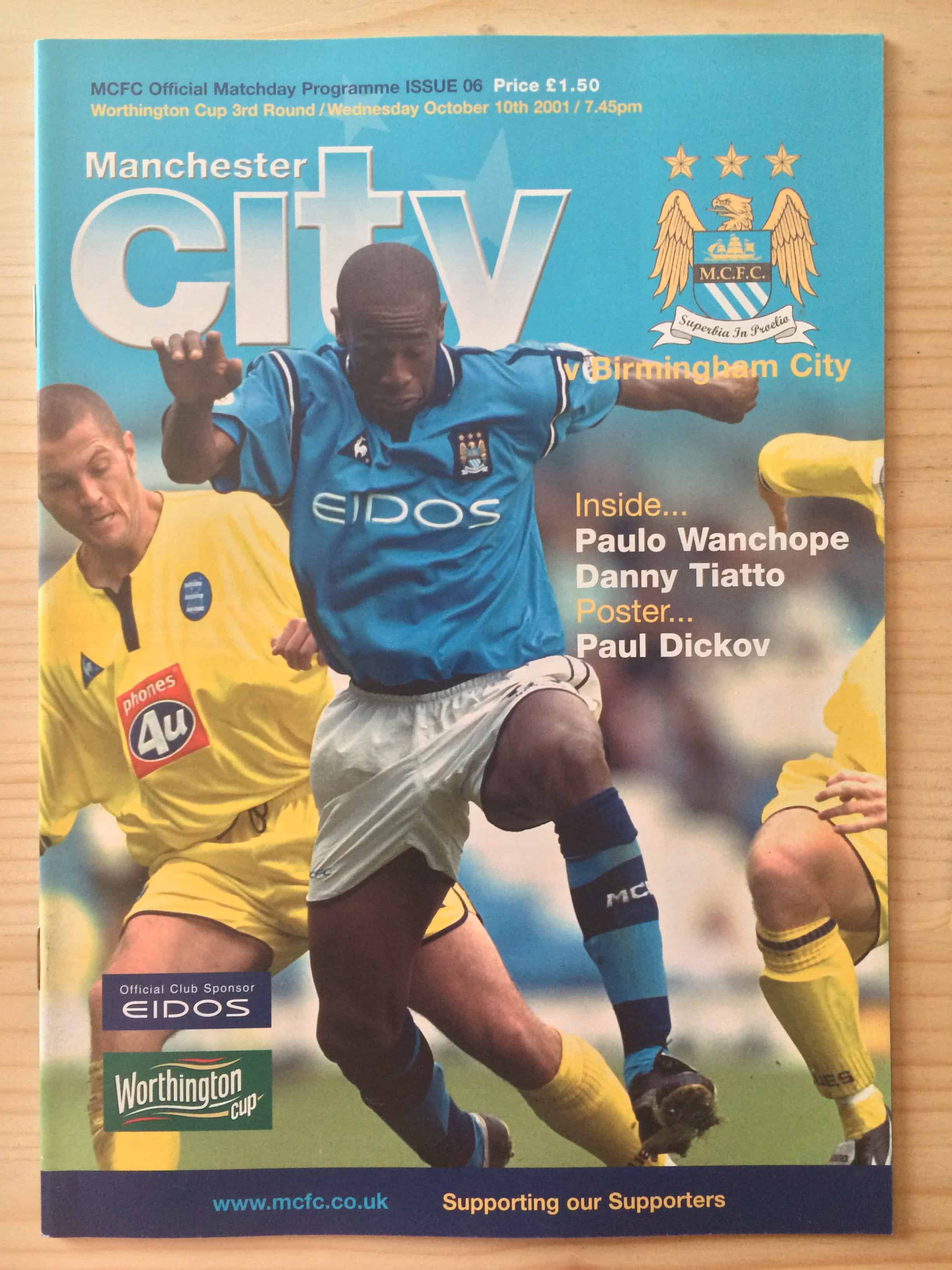 Manchester City FC v Birmingham City FC